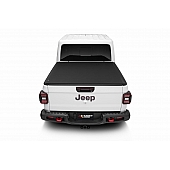 Rugged Ridge Tonneau Cover Soft Roll-Up Black Matte Aluminum - 13550.23
