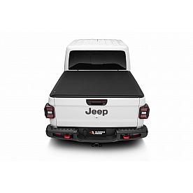Rugged Ridge Tonneau Cover Soft Roll-Up Black Matte Aluminum - 13550.23
