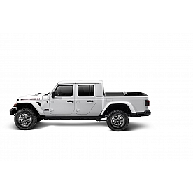 Rugged Ridge Tonneau Cover Soft Roll-Up Black Matte Vinyl - 13550.22