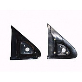 Street Scene Exterior Mirror Bracket Black Plastic Set Of 2 - 95013710