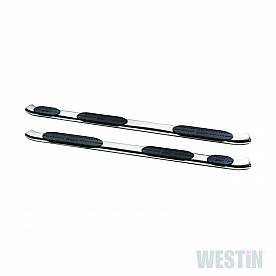 Westin Automotive Nerf Bar - Truck Wheel To Wheel Stainless Steel Oval 5 Inch - 21-534010
