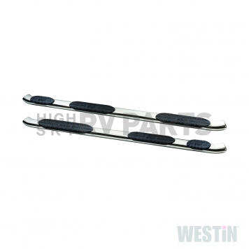 Westin Automotive Nerf Bar - Truck Wheel To Wheel Stainless Steel Oval 5 Inch - 21-534010