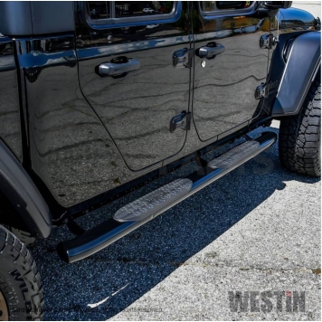 Westin Automotive Nerf Bar 5 Inch Steel Black Textured Powder Coated - 21-54165-2