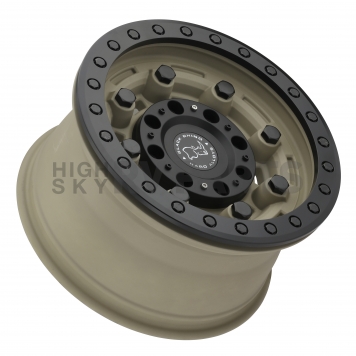 Black Rhino Wheel Garrison - 17 x 8.5 Desert Sand With Black Lip - 1785GAR006135D87-2