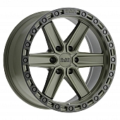 Black Rhino Wheel Henderson - 17 x 9 Olive Green With Black Lip And Bolts - 1790HDS006135N87