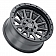 Black Rhino Wheel Dugger - 17 x 8.5 Gun Black - 1785DGR106135M87