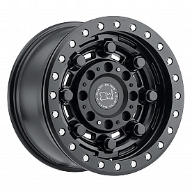Black Rhino Wheel Garrison - 17 x 8.5 Black - 1785GAR006135M87