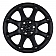 Black Rhino Wheel Glamis - 17 x 9 Black - 1790GLA-26135M87