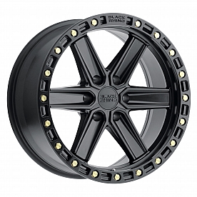 Black Rhino Wheel Henderson - 17 x 9 Black - 1790HDS006135B87