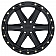 Black Rhino Wheel Henderson - 17 x 9 Black - 1790HDS006135B87