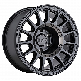 Black Rhino Wheel Sandstorm - 17 x 8.5 Black With Natural Dark Tinted Ring - 1785SND006135M87