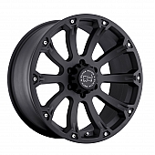 Black Rhino Wheel Sidewinder - 17 x 9 Black - 1790SID126135B87