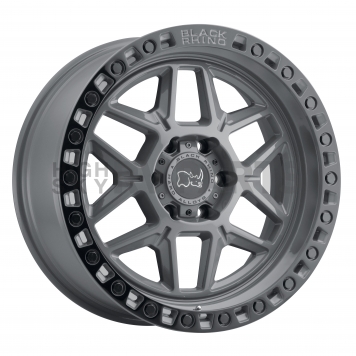 Black Rhino Wheel Kelso - 17 x 9 Gray With Black Lip And Bolts - 1790KLS005127G71