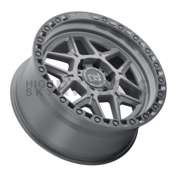 Black Rhino Wheel Kelso - 17 x 9 Gray With Black Lip And Bolts - 1790KLS005127G71-2