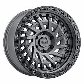 Black Rhino Wheel Shredder - 17 x 9 Gun Metal With Black Lip - 1790SHD005127G71