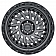 Black Rhino Wheel Shredder - 17 x 9 Gun Metal With Black Lip - 1790SHD005127G71