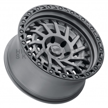 Black Rhino Wheel Shredder - 17 x 9 Gun Metal With Black Lip - 1790SHD005127G71-2