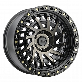 Black Rhino Wheel Shredder - 17 x 9 Natural Dark Tinted Face - 1790SHD005127M71