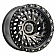 Black Rhino Wheel Shredder - 17 x 9 Natural Dark Tinted Face - 1790SHD005127M71