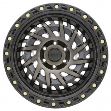 Black Rhino Wheel Shredder - 17 x 9 Natural Dark Tinted Face - 1790SHD005127M71-1