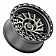 Black Rhino Wheel Shredder - 17 x 9 Natural Dark Tinted Face - 1790SHD005127M71