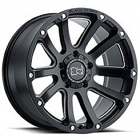 Black Rhino Wheel Highland - 17 x 9.5 Black - 1795HLD-25127M71