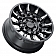 Black Rhino Wheel Mission - 17 x 8.5 Black With Natural Tinted Accents - 1785MSN-85127M71
