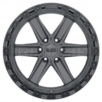 Black Rhino Wheel Henderson - 17 x 9 Gun Black With Black Lip And Bolts - 1790HDS006135G87-1