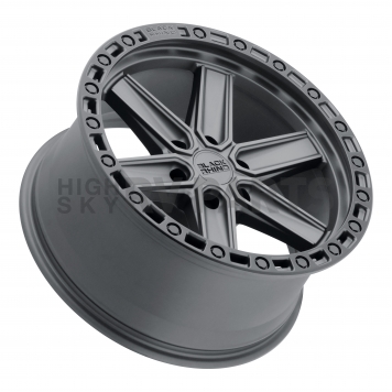 Black Rhino Wheel Henderson - 17 x 9 Gun Black With Black Lip And Bolts - 1790HDS006135G87-2