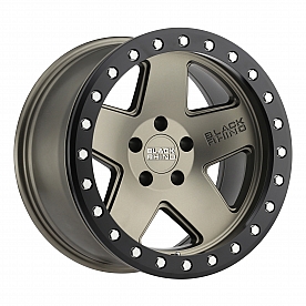 Black Rhino Wheel Crawler - 17 x 8.5 Bronze With Black Lip - 1785CRL-25127Z71