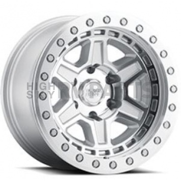 Black Rhino Wheel Reno - 17 x 8.5 Silver With Natural Face - 1785REN-85127S71