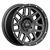 Pro Comp Wheels Series 40 - 17 x 9 Black With Natural Accents - 5140-7936