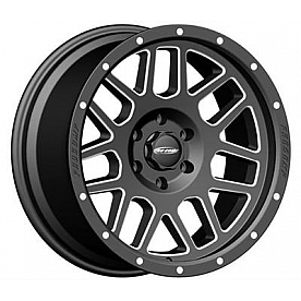 Pro Comp Wheels Series 40 - 17 x 9 Black With Natural Accents - 5140-7936