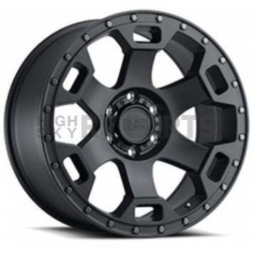 Black Rhino Wheel Gauntlet - 17 x 8.5 Black With Gun Metal Bolts - 1785GLT-85127M71