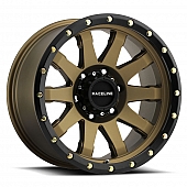 RaceLine Wheel 17 Diameter 0 Offset Aluminum Bronze Single
