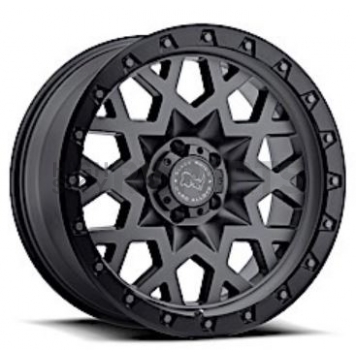 Black Rhino Wheel Sprocket - 17 x 9.5 Gunmetal With Black Lip - 1795SPK-85127G71