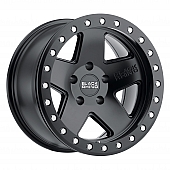 Black Rhino Wheel Crawler - 17 x 8.5 Black - 1785CRL-25127M71