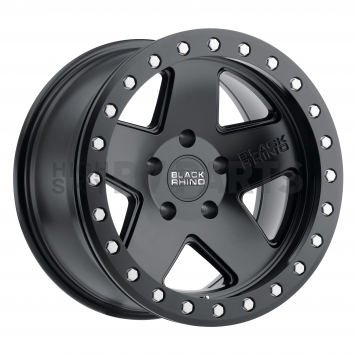 Black Rhino Wheel Crawler - 17 x 8.5 Black - 1785CRL-25127M71