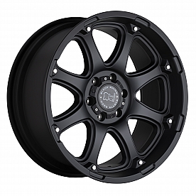 Black Rhino Wheel Glamis - 17 x 9 Black - 1790GLA-25127M78