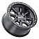Black Rhino Wheel Hachi - 17 x 8.5 Black - 1785HCH-05127M71