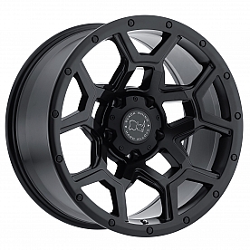 Black Rhino Wheel Overland - 17 x 8 Black - 1780VRL305127M71