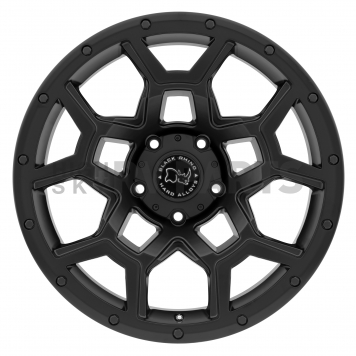 Black Rhino Wheel Overland - 17 x 8 Black - 1780VRL305127M71-1