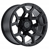 Black Rhino Wheel Overland - 17 x 9.5 Black - 1795VRL-85127M71