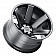 Black Rhino Wheel Raze - 17 x 10 Black - 1710RZC-45127M71