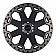 Black Rhino Wheel Warlord - 17 x 8 Black With Natural Dark Tint Lip - 1780WAR305127M71