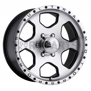 Ultra Wheel Rogue 175 - 17 x 8 Black With Diamond Cut Face - 175-7863U