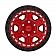 Black Rhino Wheel Reno - 17 x 9 Candy Red With Black Lip And Bolts - 1790REN-85127R71