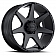Ultra Wheel Tempest 205 - 17 x 9 Black - 205-7963SB+18