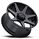 Ultra Wheel Tempest 205 - 17 x 9 Black - 205-7963SB+18