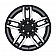 Black Rhino Wheel Mesa - 18 x 9 Black With Natural Face - 1890MSA126135F87